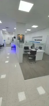 Halı zeminli bireysel müşteri alanı